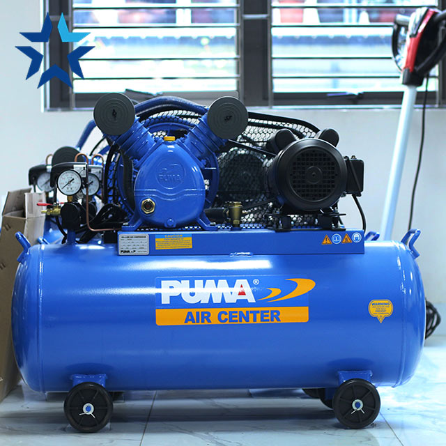 Máy nén khí Puma 2HP nén hơi nhanh, vận hành ổn định và độ bền cao